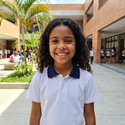 Foto de Lívia, 9 anos