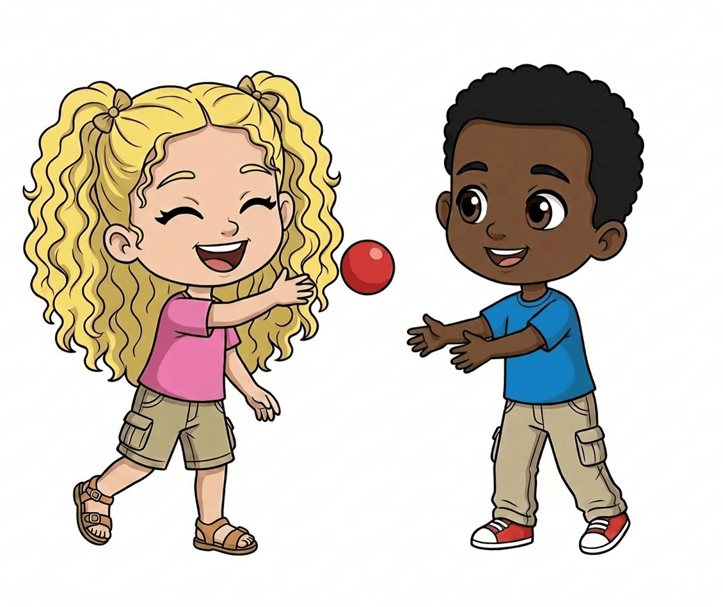 Aventura Sustentável - personagens brincando